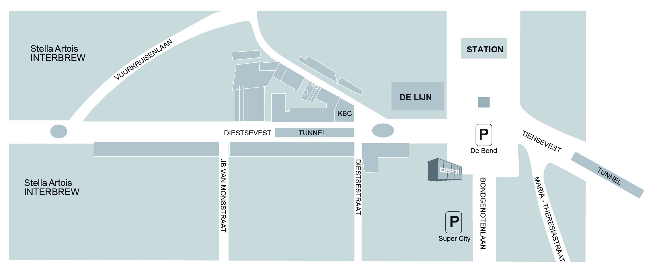 area of Het Depot